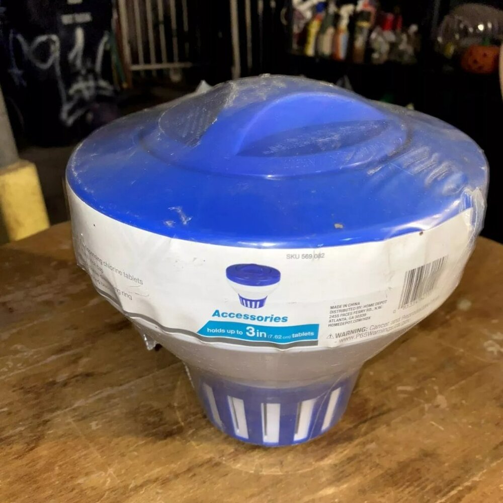 HDX Floating Chlorine Dispenser For Pools — NEW!